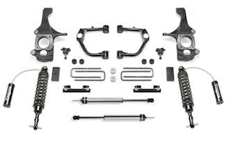 Fabtech K7044DL 4" Budget UCA System with Front Coilovers & Rear Shocks