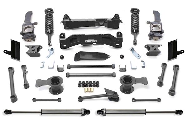 Fabtech K7060DL 6" Performance System with Front Coilovers & Rear Shocks