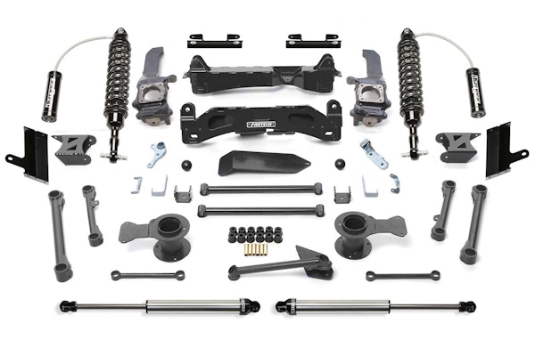 Fabtech K7068DL 6" Performance System with Front Coilovers & Rear Shocks