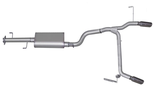 Gibson Performance Exhaust 18808 Cat-Back Dual Split Exhaust System, Aluminized