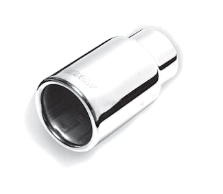 Gibson Performance Exhaust 500376 Stainless Rolled Edge Straight Exhaust Tip