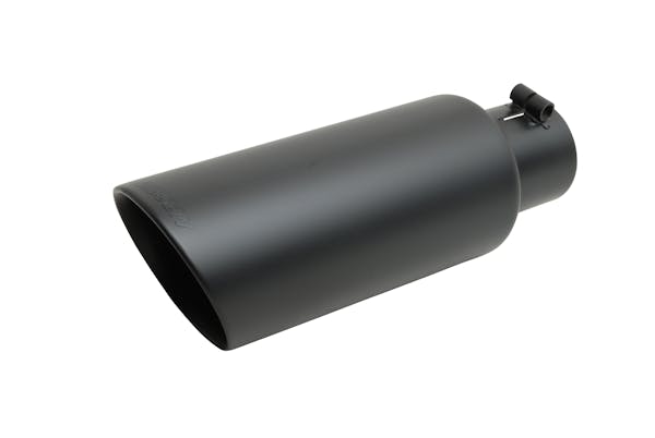 Gibson Performance Exhaust 500427-B Black Ceramic Double Walled Angle Exhaust Tip