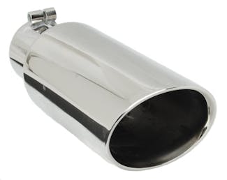 Gibson Performance Exhaust 500437 Stainless Double Walled Oval Exhaust Tip