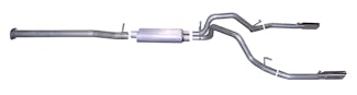 Gibson Performance Exhaust 5627 Cat-Back Dual Split Exhaust System, Aluminized