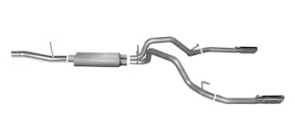 Gibson Performance Exhaust 65654 Cat-Back Dual Split Exhaust System