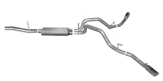 Gibson Performance Exhaust 5658 Cat-Back Dual Extreme Exhaust System, Aluminized