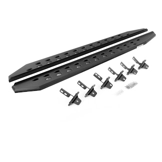 Go Rhino 69412973SPC RB20 Slim Running boards - Complete Kit: RB20 Slim Running board + Brackets