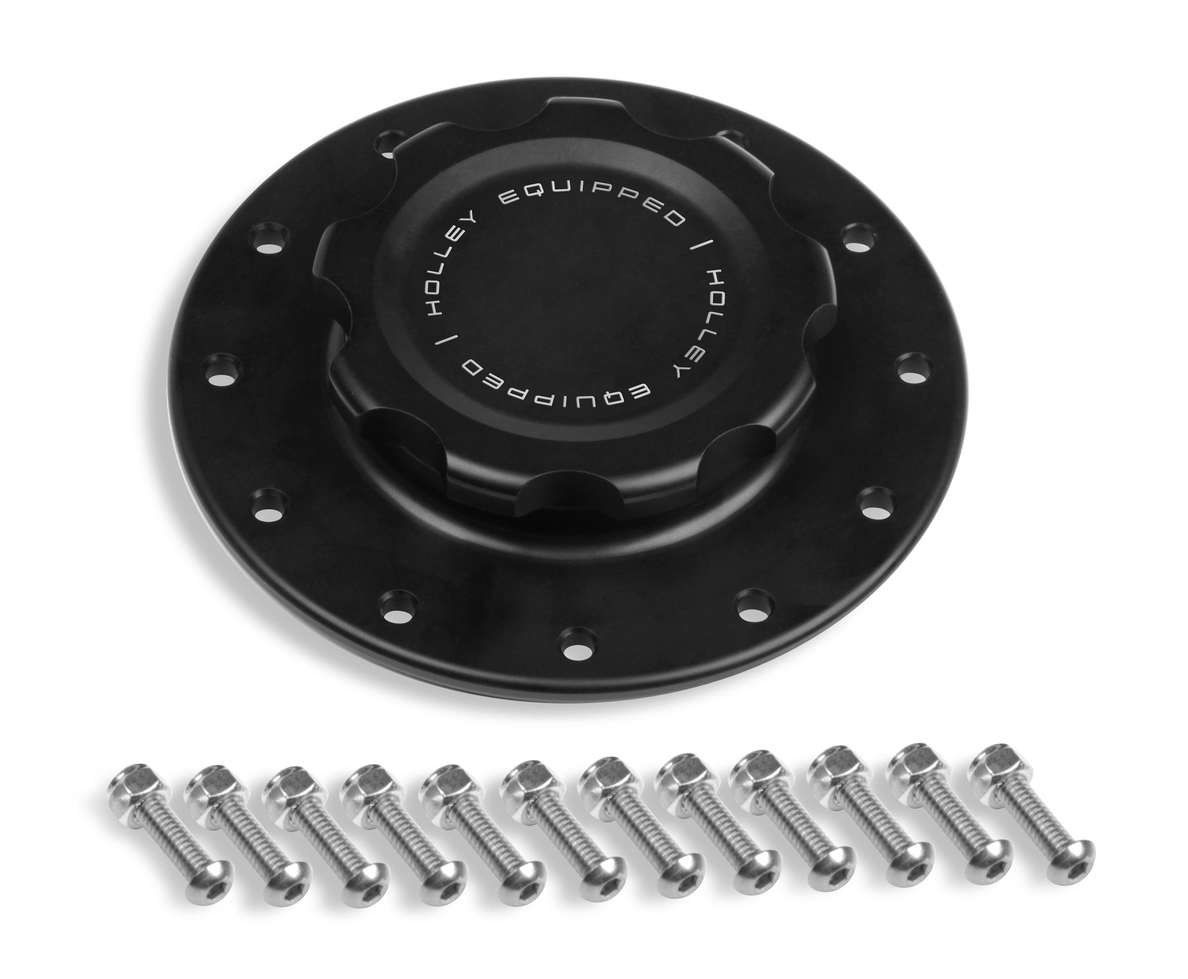 Holley 241-227 Holley Equipped Billet Fuel Cell Cap