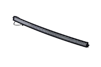 Iconic Accessories 514-1503 50 Dual-Row Curved LED Light Bar (8° Spot/90° Flood, 25,920 lm, Chrome Face)