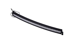 Iconic Accessories 514-1403 40 Dual-Row Curved LED Light Bar (8° Spot/90° Flood, 21,600 lm, Chrome Face)