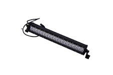Iconic Accessories 513-1201 20 Dual-Row Straight LED Light Bar (8° Spot/90° Flood, 10,800 lm, Chrome Face)