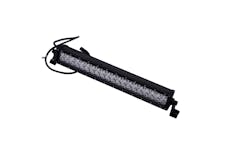 Iconic Accessories 513-1201 20 Dual-Row Straight LED Light Bar (8° Spot/90° Flood, 10,800 lm, Chrome Face)