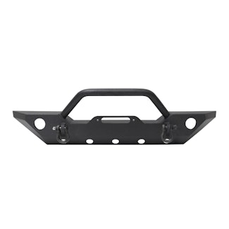 Iconic Accessories 232-5001 Full-Width Front Bumper with Winch Plate (`07-`18 Wrangler JK)