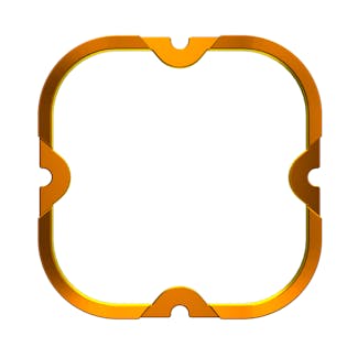 KC Hilites 30570 FLEX ERA® 4 - 1-Bezel Ring - ED Coated - Gold