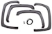 LUND SX103S SX-Style Fender Flares 4pc Smooth