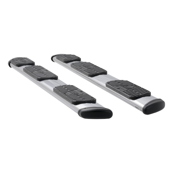 LUVERNE 477102-400938 Regal 7 Polished Stainless 102" Oval W2W Steps, Select Dodge, Ram 1500