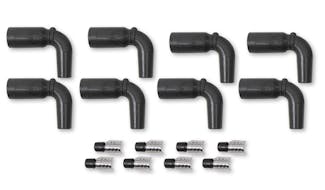 MSD Performance 33038 LT1, 90 Degree Boots & Terminals, 8-Pack