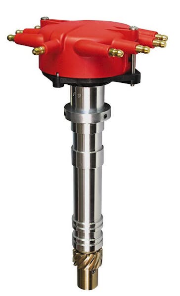 MSD Chevy V8 Distributor Tall Block w/Crab Cap