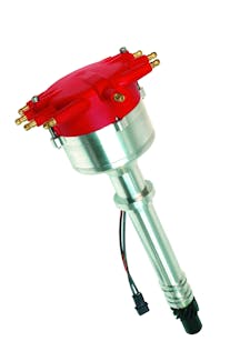 MSD Performance 84891 Dist., Crab Cap w/Pickup & Mech. Adv.