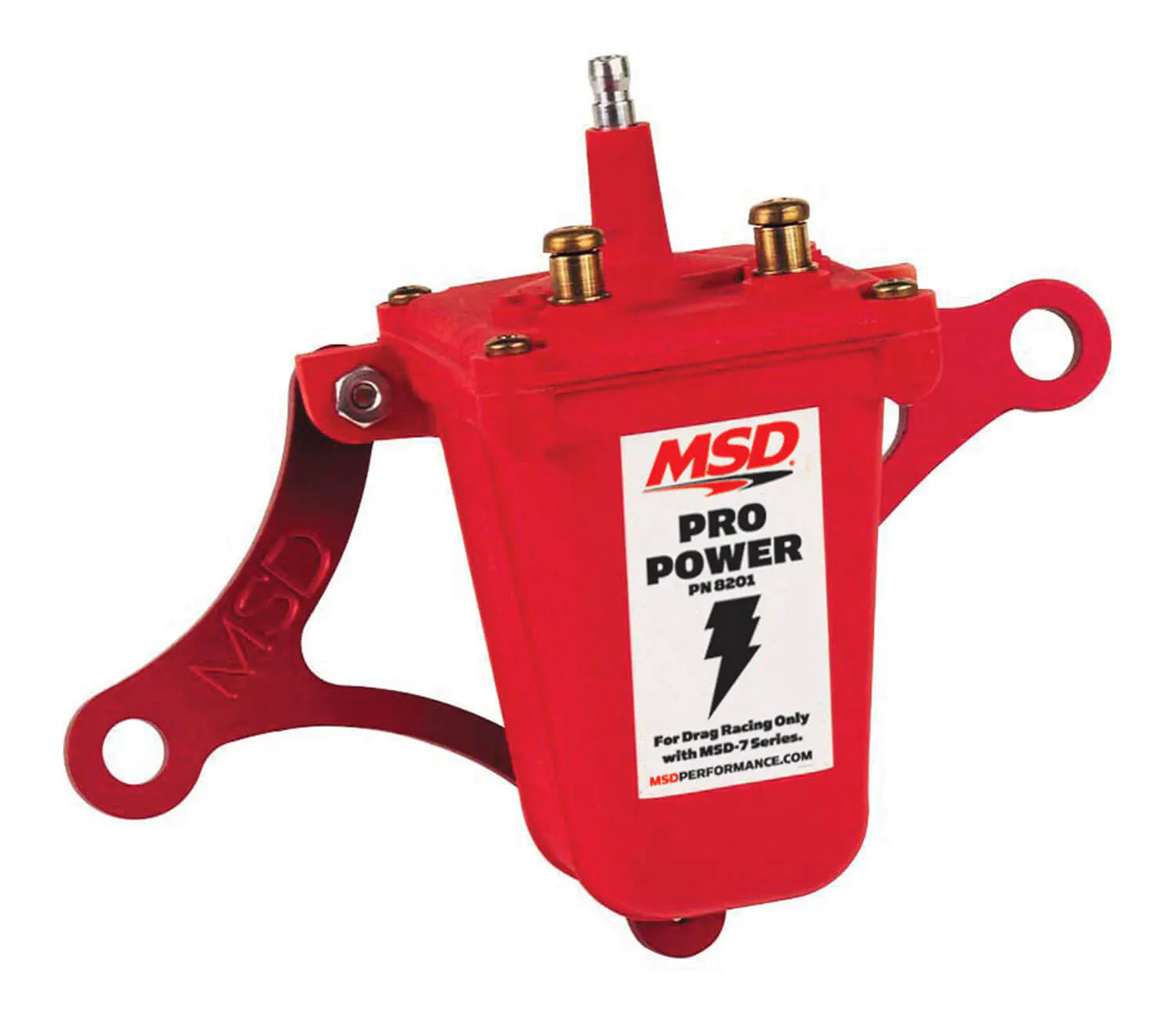 MSD Performance 8201 MSD Ignition Coil - Pro Power Series - Red