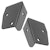 Oracle Lighting 2178-504 Lower Windshield OVERSIZED Light Mount Brackets (Pair)