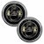 Oracle Lighting 5769-334 7" High Powered LED Headlights - Black Bezel