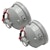 Oracle Lighting 7044-003 Pre-Assembled LED Halo Fog Lights