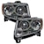 Oracle Lighting 7070-002 Pre-Assembled LED Halo Headlights