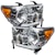 Oracle Lighting 7094-330 Pre-Assembled LED Halo Headlights