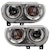 Oracle Lighting 7132-001 Pre-Assembled LED Halo Headlights