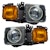 Oracle Lighting 7133-001 Pre-Assembled LED Halo Headlights