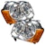 Oracle Lighting 7139-334 Pre-Assembled LED Halo Headlights