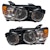 Oracle Lighting 8104-330 Pre-Assembled LED Halo Headlights