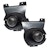 Oracle Lighting 8107-330 Pre-Assembled LED Halo Fog Lights
