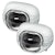 Oracle Lighting 8519-504 Square D2S Projectors (Pair)