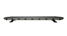 Race Sport Lighting RS8100B Full-Size LED Strobe Lightbar in Amber/White 3 watt LED's