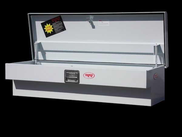 RKI Truck Equiptment 50SW 50" wide steel side box (White)