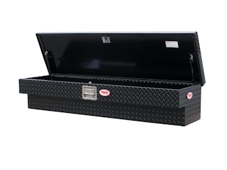 RKI Truck Equiptment 61SWAB 61" wide aluminum side box (Black)