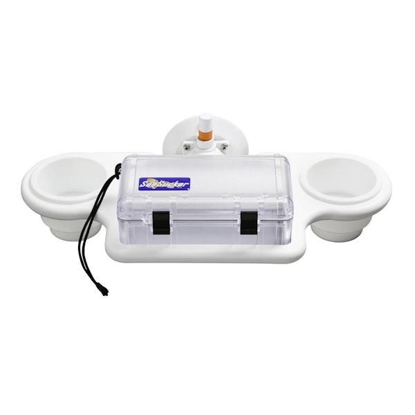 SeaSucker MC5309 2-Cup Holder with Large Dry Box