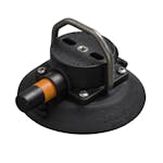 SeaSucker VM1013B 4.5 SeaSucker Vacuum Mount with Stainless Steel D-Ring, FlatTop Black