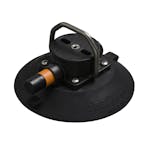 SeaSucker VM1014B 6 SeaSucker Vacuum Mount with Stainless Steel D-Ring, FlatTop Black