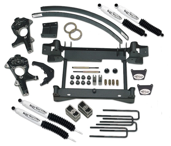 Tuff Country 14956KN 4" Lift Kit w/one-piece sub frame