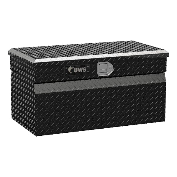 UWS TBC-36-BLK 36 Aluminum Chest Box Black
