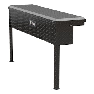 UWS EC30202 48 Low-Profile Truck Side Tool Box, gloss black (packaged for parcel shipping)