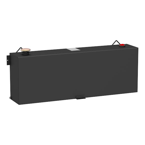 UWS ST-45-R-MB Matte Black 45-Gallon Rectangle Steel Transfer Tank