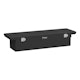 UWS TBS-69-LP-MB 69 Aluminum Single Lid Crossover Toolbox Low Profile Matte Black