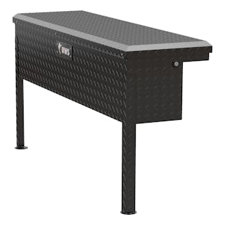 UWS TBSM-48-LP-BLK 48 Low Profile Truck Side Tool Box, Gloss Black