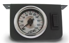 Air Lift Performance 26157 Dual Needle Gauge Panel with two switches - 200 PSI