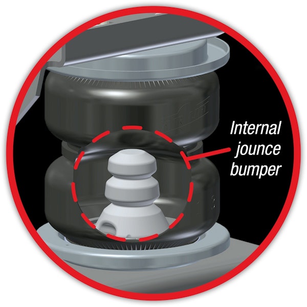 Air Lift 88233 Loadlifter 5000 Ultimate Air Spring Kit with Internal Jounce Bumper