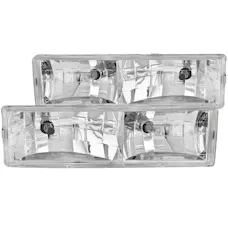 AnzoUSA 111004 Crystal Headlights Chrome